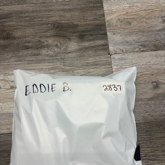 Eddie Bauer Tartan Plaid‎ Red Mens L Flannel Button Up Retro Outdoor Camp Shirt - Picture 9 of 10